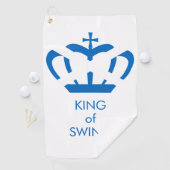 König der Flagge des Schwingen-| von Golfhandtuch (Insitu)