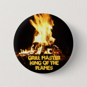 König der Flammen Button