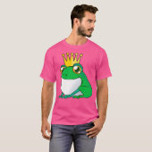 König der Frösche I Frosch Prinz Frog T-Shirt (Vorne ganz)