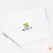 König der Geowissenschaften Runder Aufkleber (Umschlag)