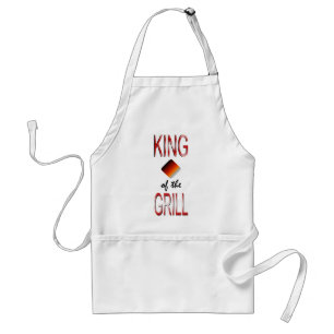 König der Grill-Schürze Schürze