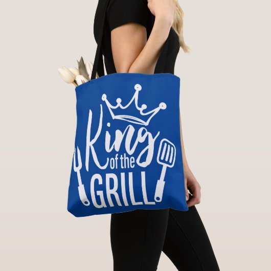 König der Grill-Typografie Tasche (Von Nahem)
