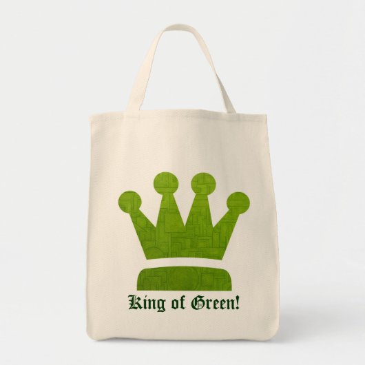 König der grünen Tasche! Tragetasche (Vorne)