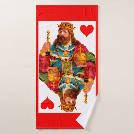 König der Herzen Badhandtuch Set (Badehandtuch)