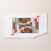 König der Herzen Badhandtuch Set (Handtuch)
