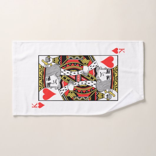 König der Herzen Badhandtuch Set (Handtuch)