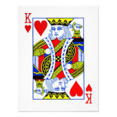 König der Herzen Fotodruck (Vorne)