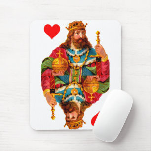 König der Herzen Mousepad