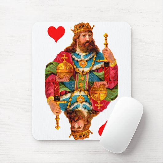 König der Herzen Mousepad (Mit Mouse)
