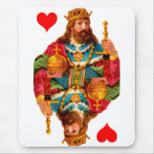 König der Herzen Mousepad (Vorne)