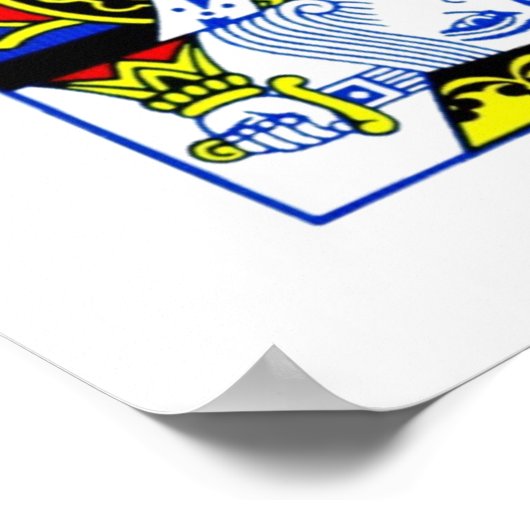 König der Herzen Poster (Ecke)