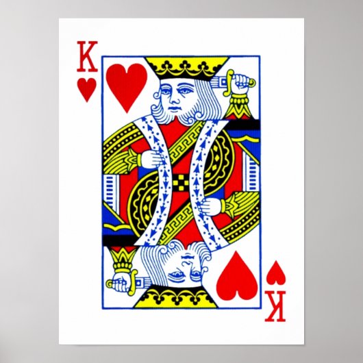 König der Herzen Poster (Vorne)