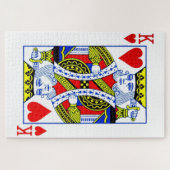 König der Herzen Puzzle (Horizontal)