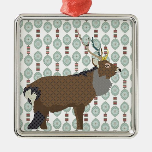 König der Hügel-Verzierung Ornament Aus Metall (Vorne)