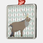 König der Hügel-Verzierung Ornament Aus Metall (Links)