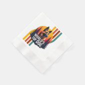 König der Hunde Serviette (Ecke)