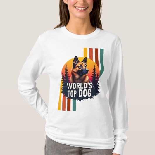 König der Hunde T-Shirt (Vorderseite)