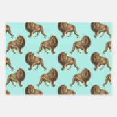 König der Jungle Löwe Geschenkpapier Set (Vorderseite)