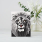 König der Jungle Postkarte (Stehend Vorderseite)