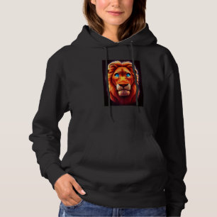König der Jungle Wild in Africa Regal Lion Hoodie