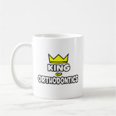 König der Kieferorthopädie Kaffeetasse (Links)