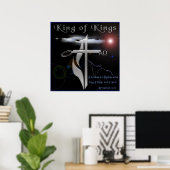 König der Könige Christliches Poster (Heimbüro)