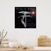 König der Könige Christliches Poster (Küche)