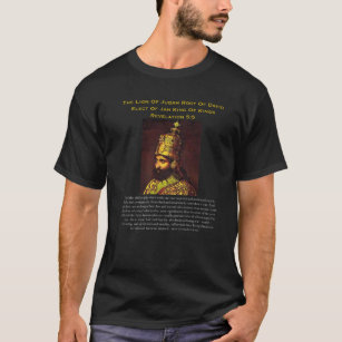 König der Könige Löwe von Judah Haile Selassie I R T-Shirt