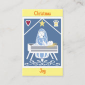 König der Könige Weihnachtsmeditation Visitenkarte (Vorderseite)