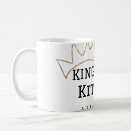 König der Küche Koch Kochen hinzufügen Namen Krone Kaffeetasse