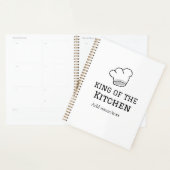 König der Küche Koch Kochen hinzufügen Namen Krone Planer (Anzeige)