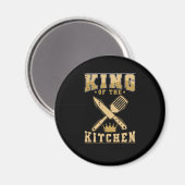 König der Küche Magnet (Vorderseite/Rückseite)