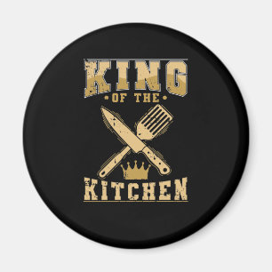 König der Küche Magnet