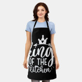 König der Küche Schürze (Getragen)