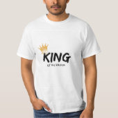 König der Küche T-Shirt (Vorderseite)