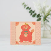 König der Kühle Postkarte (Stehend Vorderseite)