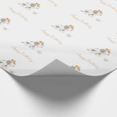 König der Leckerlis Geschenkpapier (Ecke)