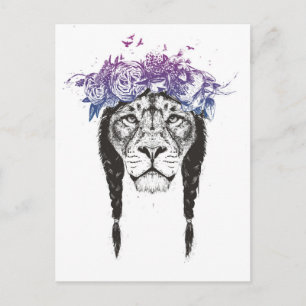 König der Löwen Postkarte