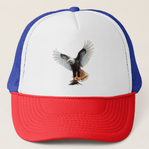 König der Lüfte Der majestätische Weißkopfseeadler Truckerkappe