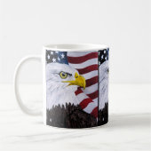 König der Lüfte Malerei von Alfred Fox Kaffeetasse (Links)