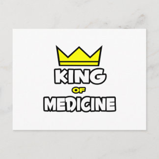 König der Medizin Postkarte