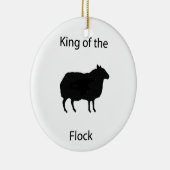 König der Menge Keramikornament (Rechts)