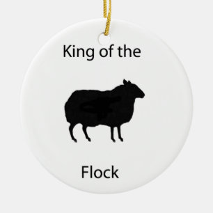 König der Menge Keramikornament