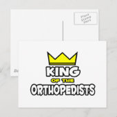 König der Orthopädie Postkarte (Vorne/Hinten)