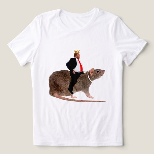 König der Pestilenz Basic T-Shirt Tri-Blend Shirt (Design Vorderseite)