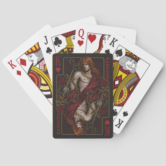 König der Pik Radagon Spielkarten (Rückseite)