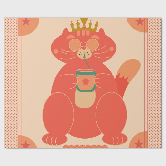 König der Ruhe Geschenkpapier (Flach)