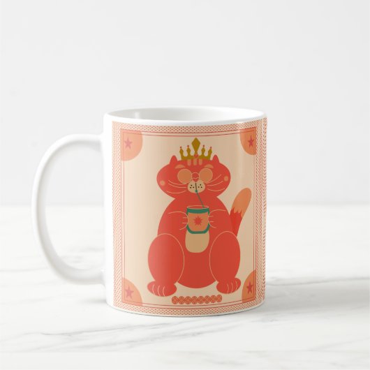 König der Ruhe Kaffeetasse (Links)