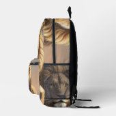 König der Savanne Bedruckter Rucksack (Rechts)