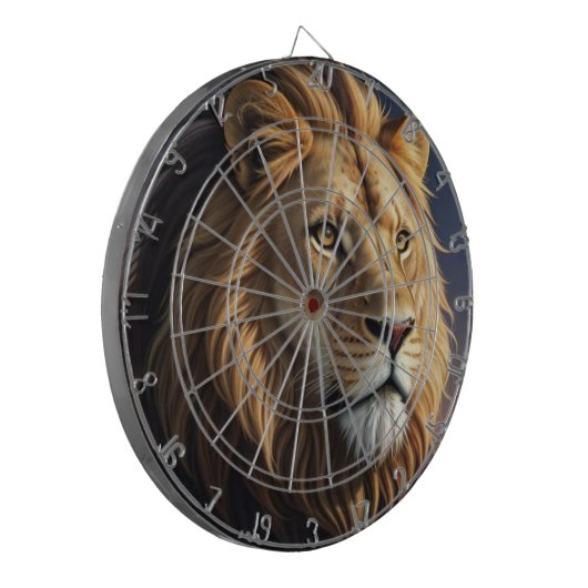 König der Savanne Dartscheibe (Vorderseite Links)
